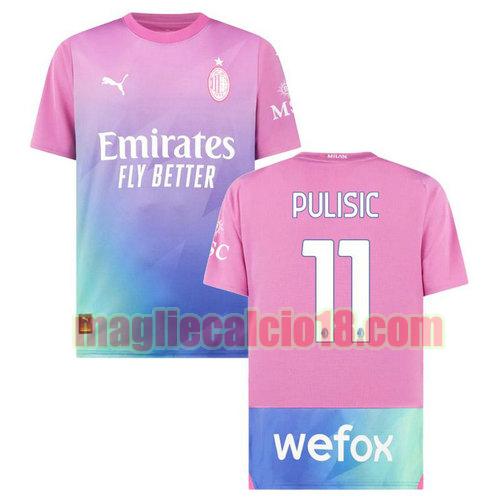 maglia ac milan 2023-2024 pulisic 11 terza