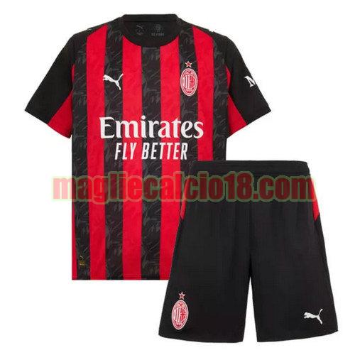 maglia ac milan 2025-2026 bambino prima