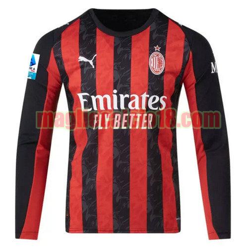 maglia ac milan 2025-2026 manica lunga prima