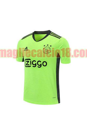 maglia afc ajax 2020-2021 portiere verde