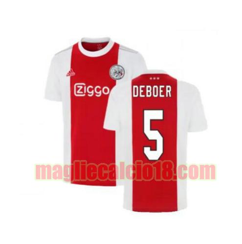 maglia afc ajax 2021-2022 prima de boer 5