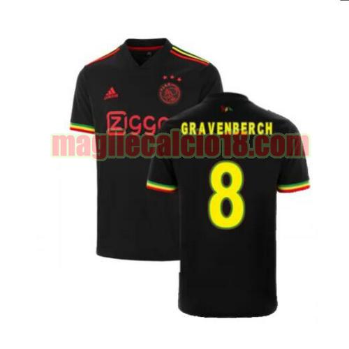 maglia afc ajax 2021-2022 terza gravenberch 8
