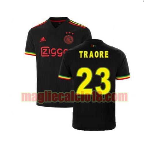 maglia afc ajax 2021-2022 terza traore 23