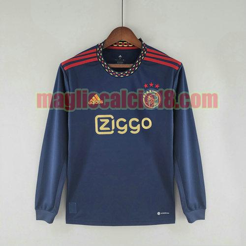 maglia afc ajax 2022-2023 seconda maniche lunghe