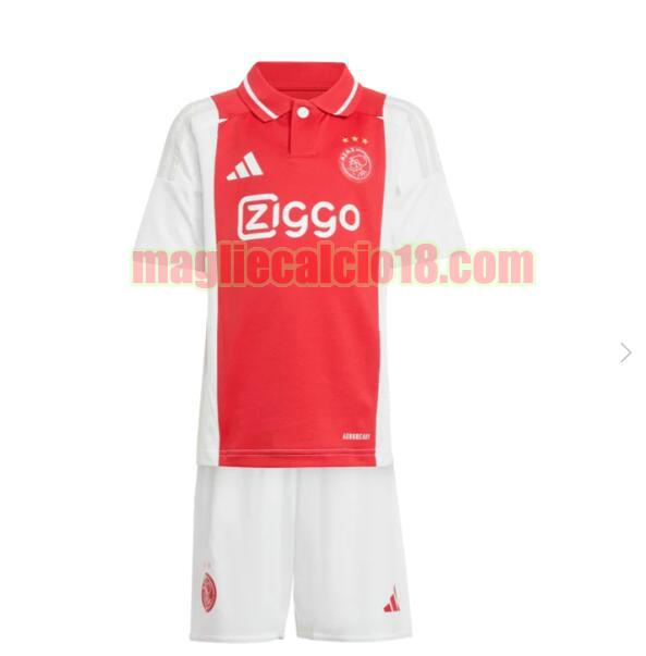 maglia afc ajax 2024-2025 bambino prima