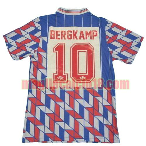 maglia ajax 1990 seconda divisa bergkamp 10