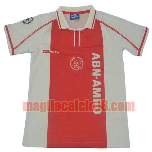 maglia ajax 1998 prima divisa manica corta