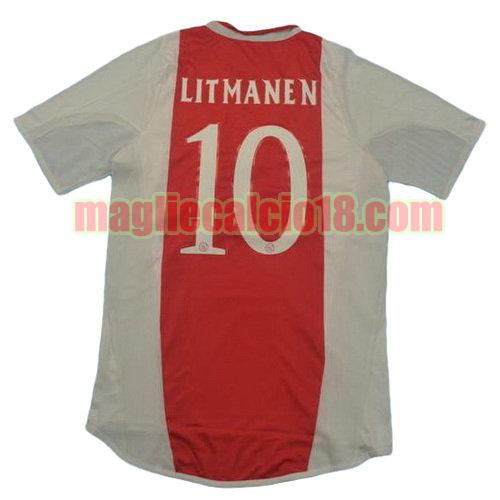 maglia ajax 2004-2005 prima divisa litmanen 10