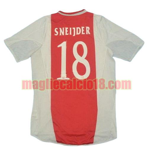 maglia ajax 2004-2005 prima divisa sneijder 18