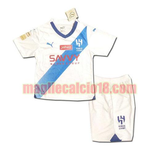 maglia al-hilal 2023-2024 bambino seconda