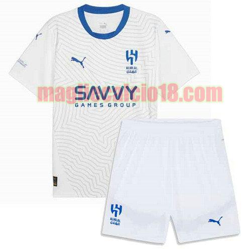maglia al-hilal 2024-2025 bambino seconda
