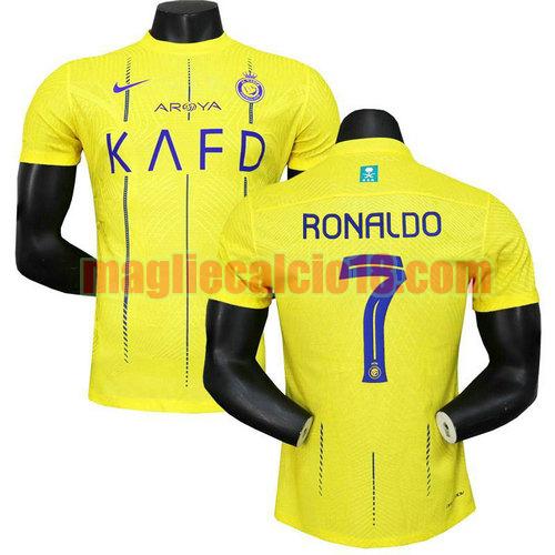 maglia al-nassr fc 2023-2024 ronaldo 7 player version prima