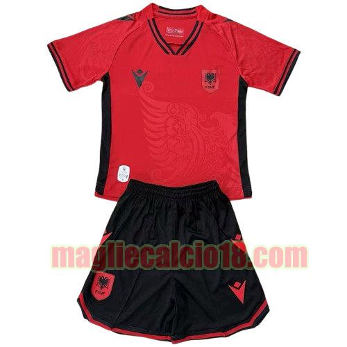 maglia albania 2025-2026 bambino prima