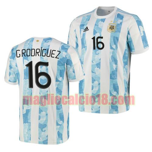 maglia argentina 2021-2022 prima guido rodriguez 16