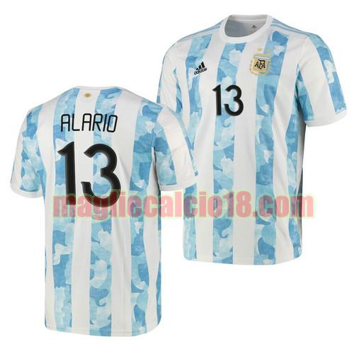 maglia argentina 2021-2022 prima lucas alario 13