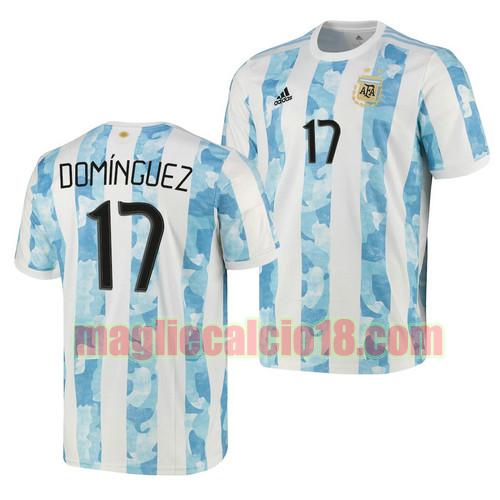maglia argentina 2021-2022 prima nicolas dominguez 17