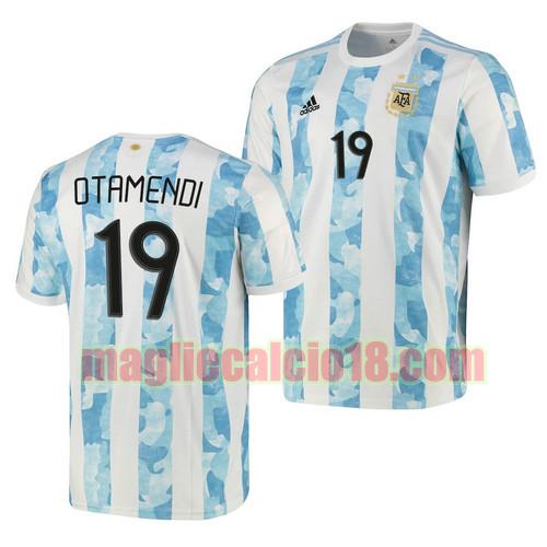 maglia argentina 2021-2022 prima nicolas otamendi 19