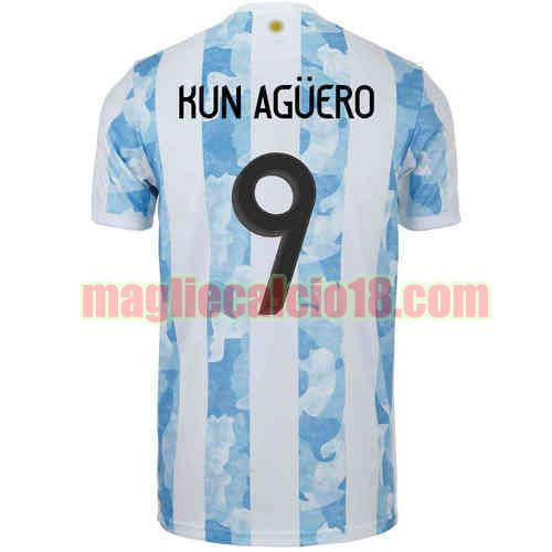 maglia argentina 2021-2022 prima sergio aguero 9