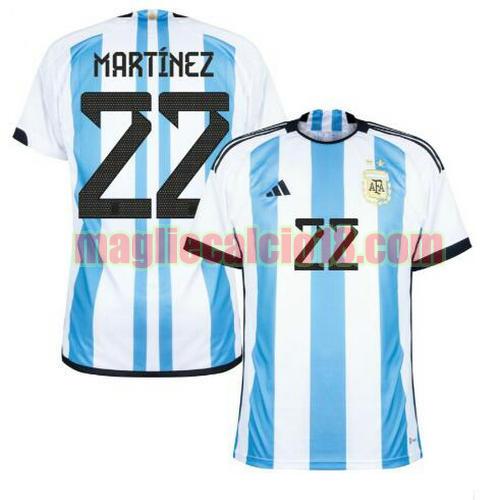 maglia argentina 2022 prima l.martinez 22