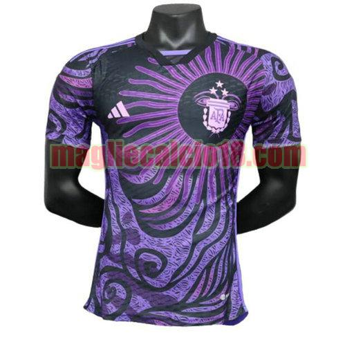 maglia argentina 2023-2024 viola player version purple sun