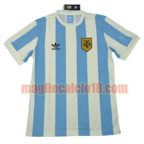 maglia argentina coppa del mondo 1978 prima divisa manica corta