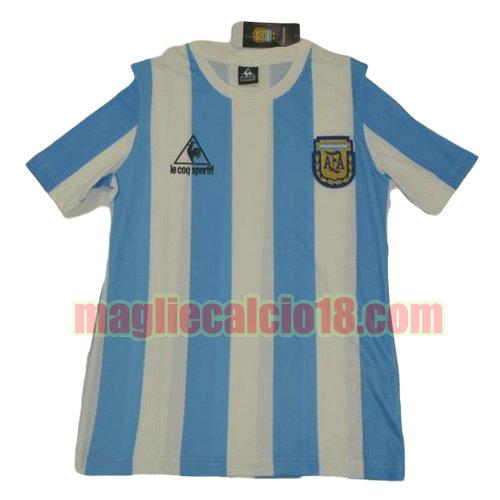 maglia argentina coppa del mondo 1986 prima divisa manica corta