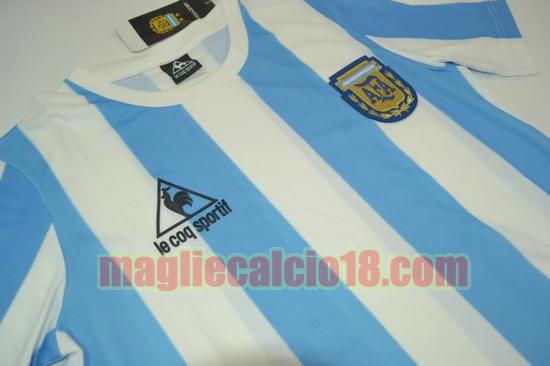 maglia argentina coppa del mondo 1986 prima divisa manica corta