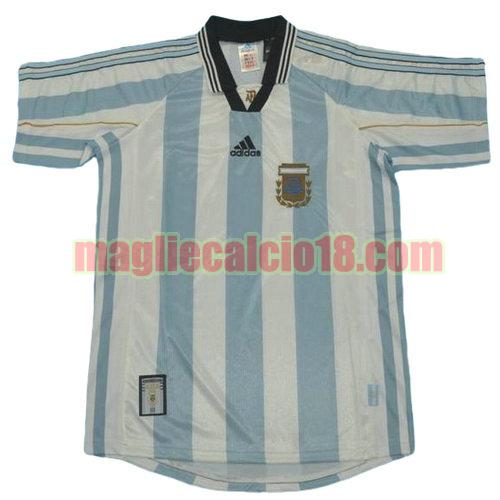 maglia argentina coppa del mondo 1998 prima divisa manica corta