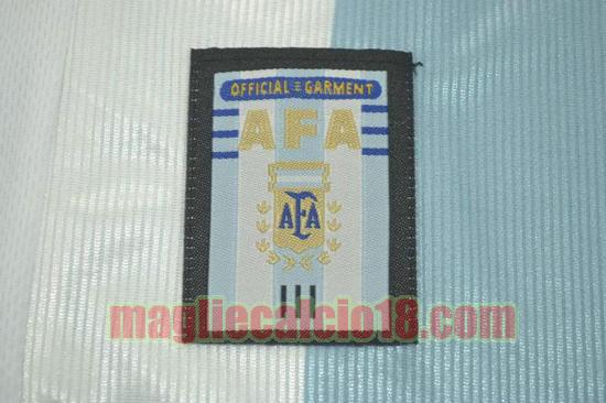 maglia argentina coppa del mondo 1998 prima divisa manica corta
