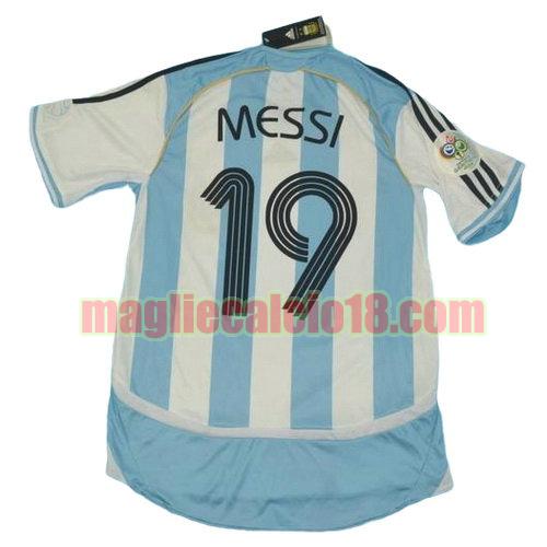 maglia argentina coppa del mondo 2006 prima divisa messi 19