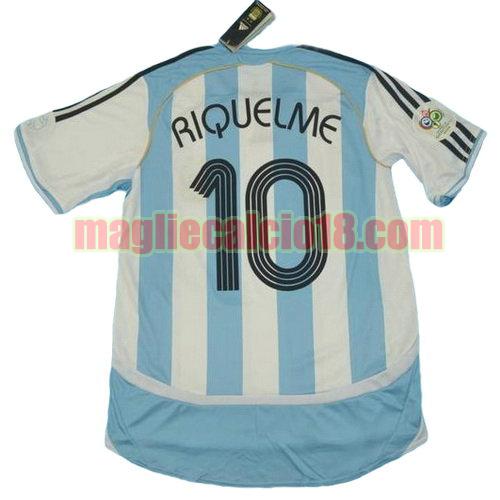 maglia argentina coppa del mondo 2006 prima divisa riquelme 10