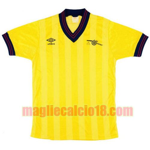 maglia arsenal 1984-1986 seconda divisa
