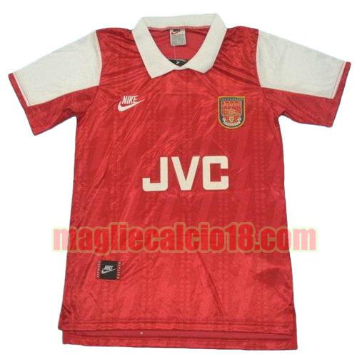 maglia arsenal 1994 prima divisa manica corta