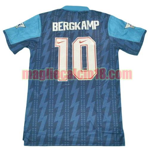 maglia arsenal 1994 seconda divisa bergkamp 10