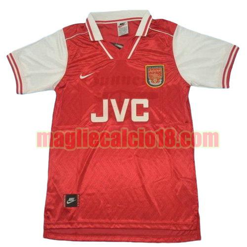 maglia arsenal 1997 prima divisa manica corta