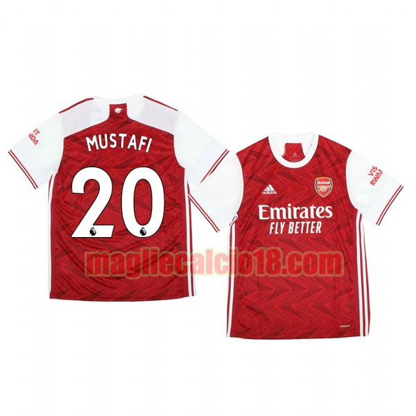 maglia arsenal 2020-2021 prima shkodran mustafi 20