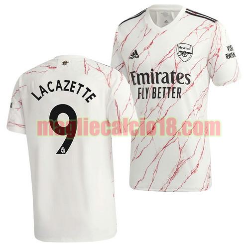 maglia arsenal 2020-2021 seconda alexandre lacazette 9