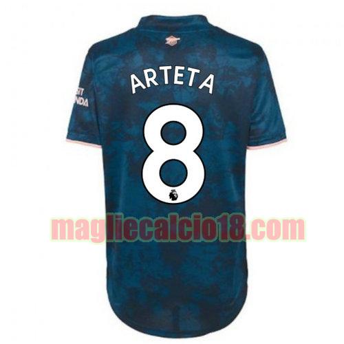 maglia arsenal 2020-2021 terza arteta 8