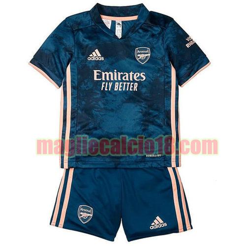 maglia arsenal 2020-2021 terza bambino