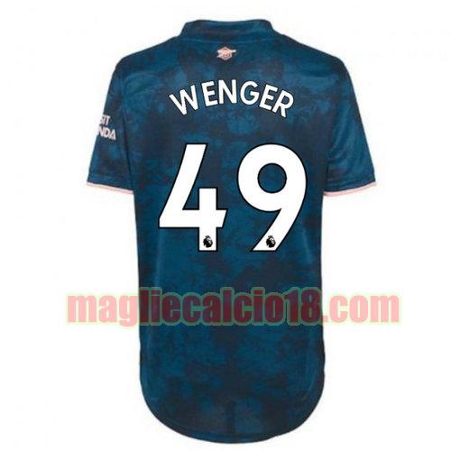 maglia arsenal 2020-2021 terza wenger 49