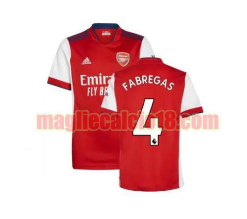 maglia arsenal 2021-2022 prima fabregas 4