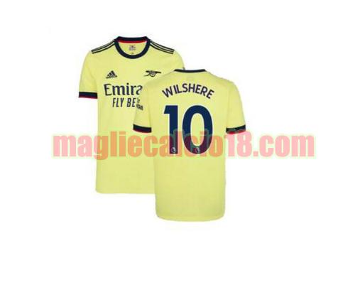 maglia arsenal 2021-2022 seconda wilshere 10