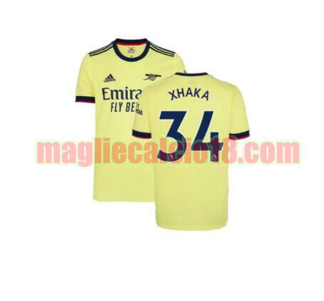 maglia arsenal 2021-2022 seconda xhaka 34
