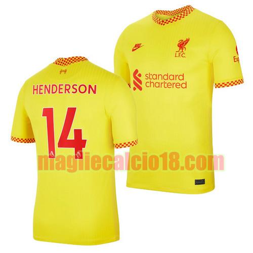 maglia arsenal 2021-2022 terza jordan henderson 14