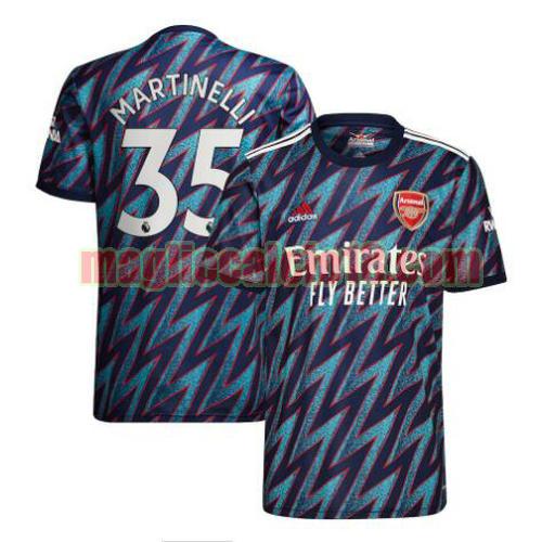 maglia arsenal 2021-2022 terza martinelli 35