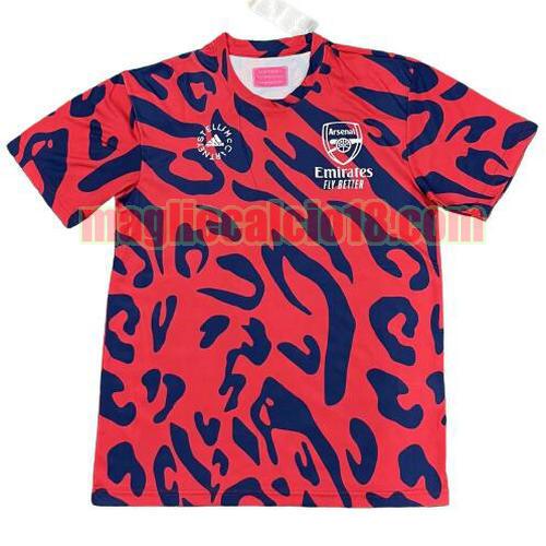maglia arsenal 2022-2023 edizione congiunta mccartney rosso