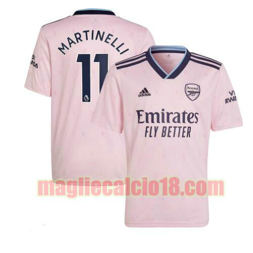 maglia arsenal 2022-2023 terza martinelli 11