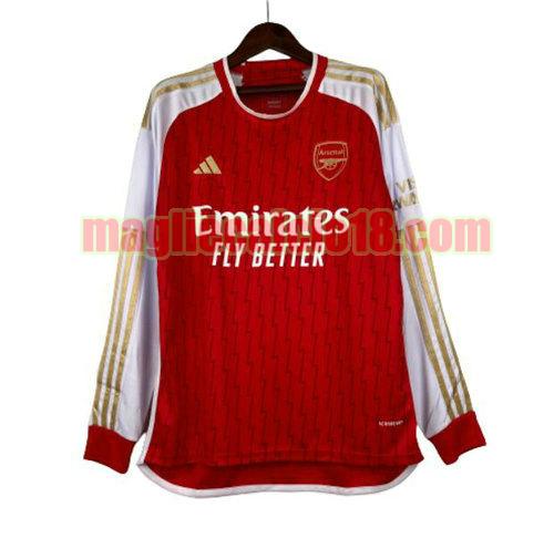 maglia arsenal 2023-2024 prima manica lunga