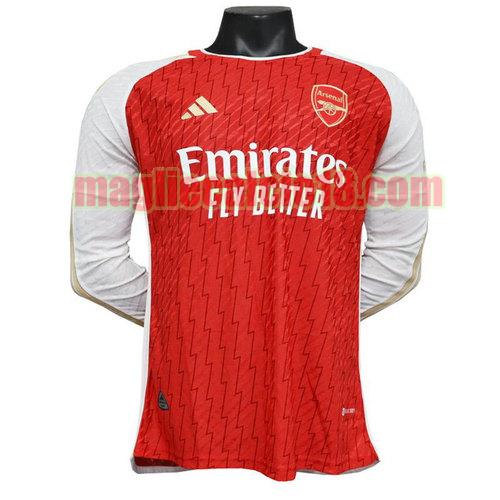 maglia arsenal 2023-2024 manica lunga prima