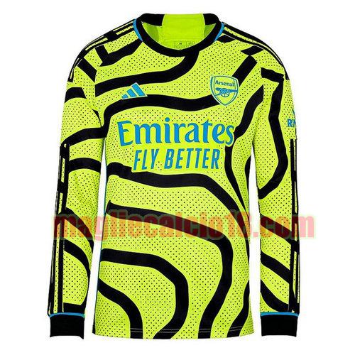 maglia arsenal 2023-2024 manica lunga seconda